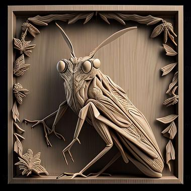 3D модель Hemiempusa capensis (STL)